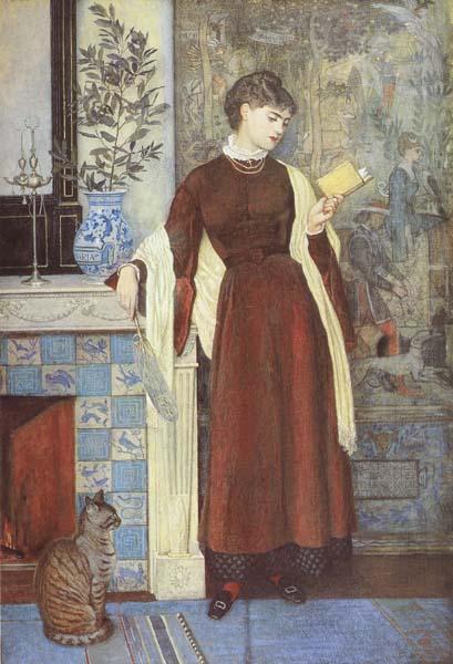 Walter Crane,RWS At Home:A Portrait (mk46)